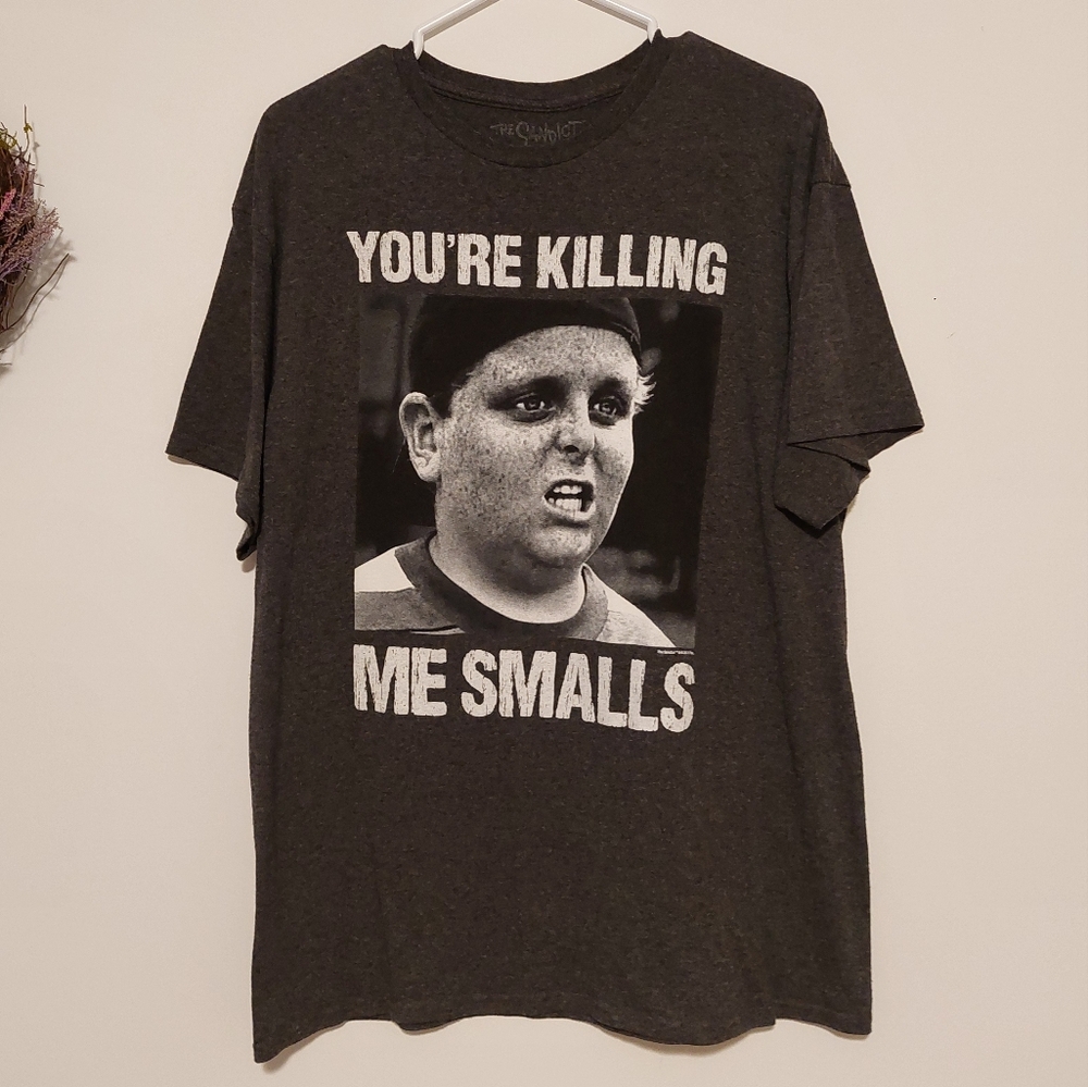2013 The Sandlot Gray SS "You're Killing Me Smalls" Graphic T-shirt EUC Size L